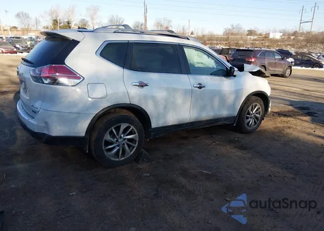 2014 Nissan Rogue Sl z USA, uszkodzony, nr VIN 5N1AT2MV5EC785226